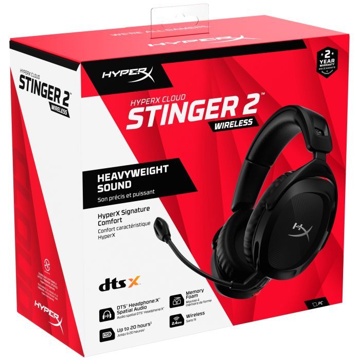 Наушники HyperX Cloud Stinger 2 Wireless Black (676A2AA) изображение 8