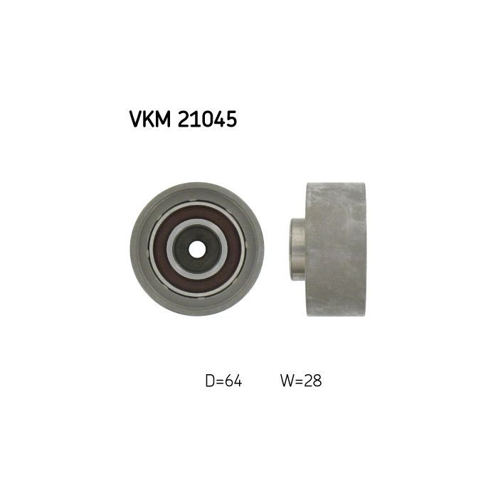 Ролик натягувача ременя SKF VKM 21045