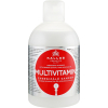 Шампунь Kallos Cosmetics Multivitamin с экстрактом женьшеня и маслом авокадо 1000 мл (5998889512071)