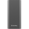 Батарея универсальная ColorWay 20 000 mAh PD/20W, QC/3.0, USB-C/Micro-USB/Lightning/USB-A max.22.5W Gray (CW-PB200LPH3GR-PDD)