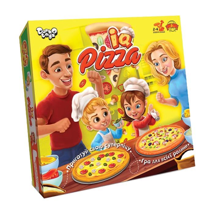 Настольная игра Danko Toys IQ Pizza, украинский (G-IP-01U)