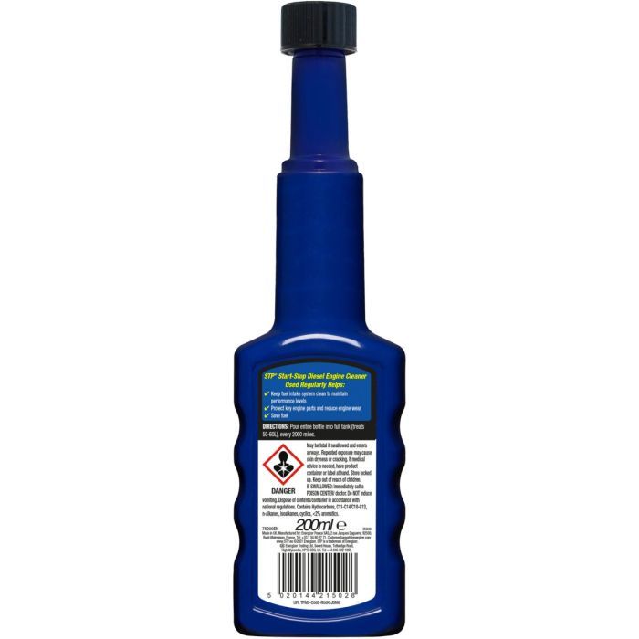 Автомобильный очиститель STP Start-Stop Diesel Engine Cleaner, 200мл (74379) изображение 2