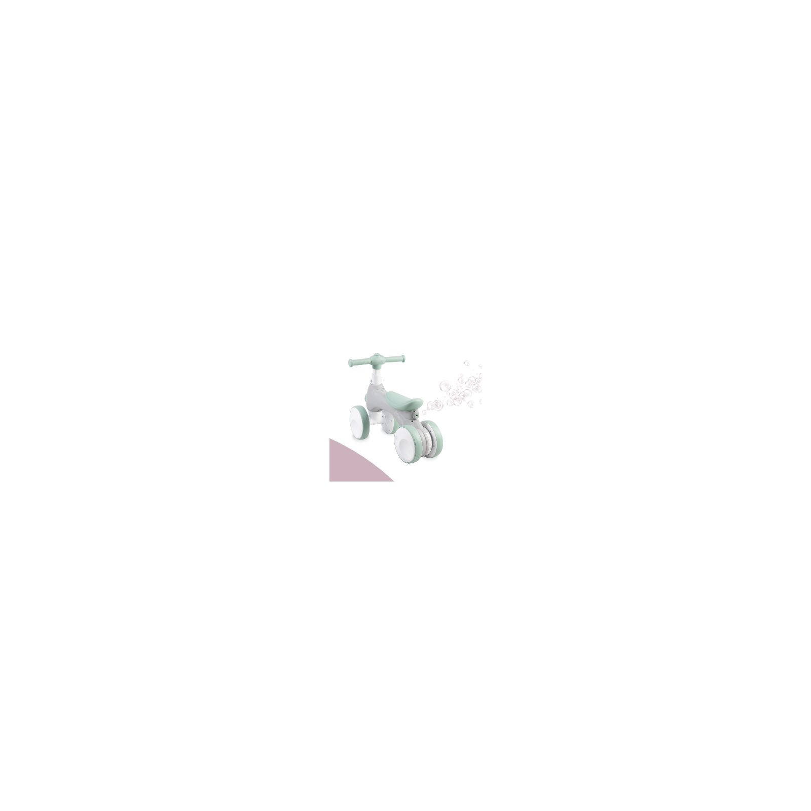 Беговел MoMi Tobis каталка, с пузырьками Pink (ROBI00042) изображение 5