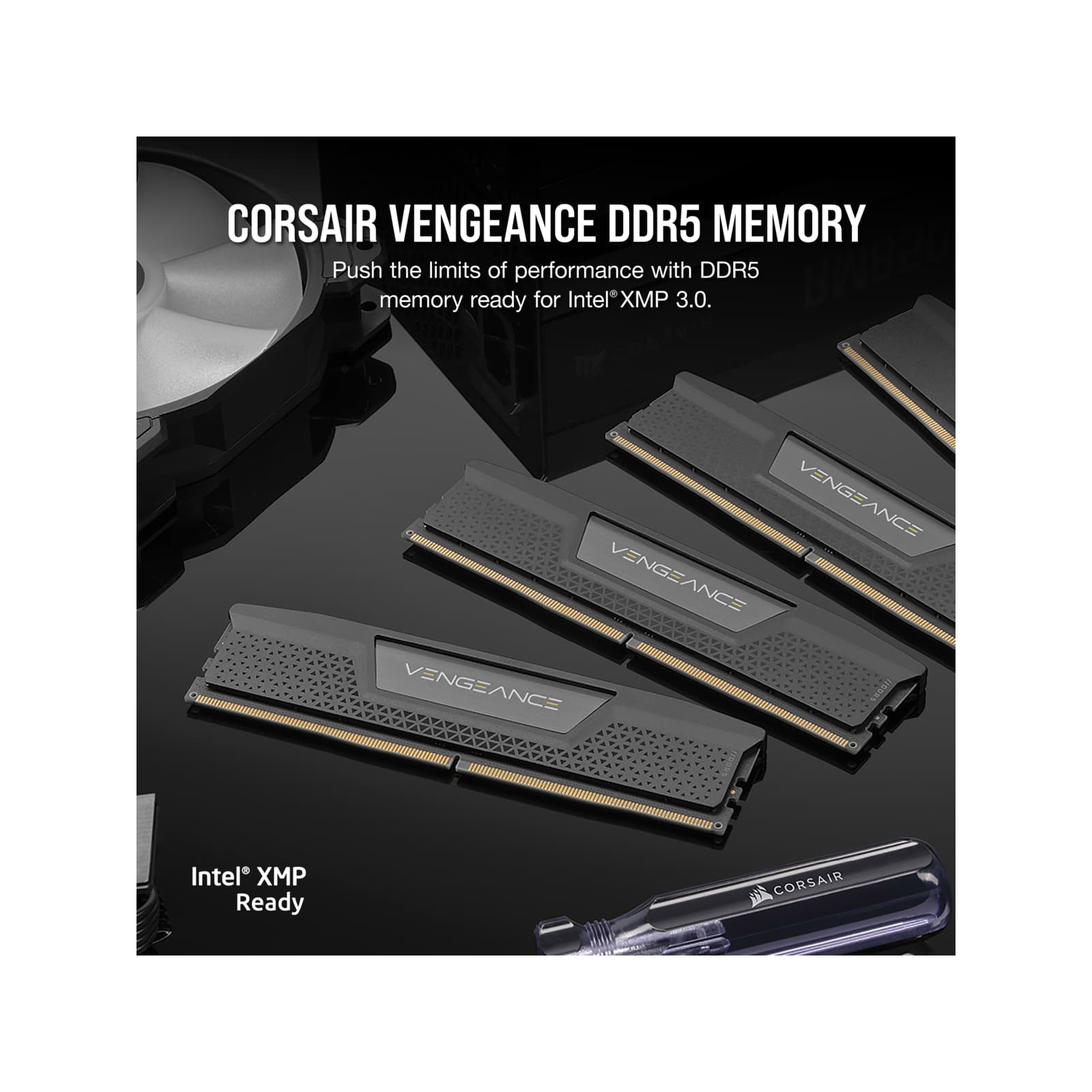 Модуль памяти для компьютера DDR5 32GB (2x16GB) 6400 MHz Vengeance Corsair (CMK32GX5M2B6400C32) изображение 6