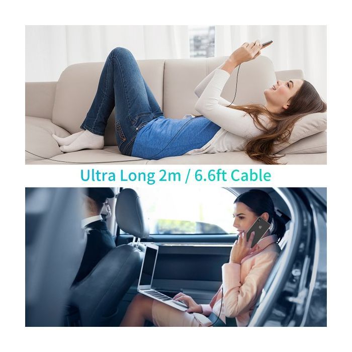Дата кабель USB-C to Lightning 2.0m MFI Choetech (IP0041-BK) изображение 10