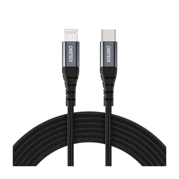 Дата кабель USB-C to Lightning 2.0m MFI Choetech (IP0041-BK)