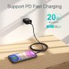 Дата кабель USB-C to Lightning 2.0m MFI Choetech (IP0041-BK) изображение 8