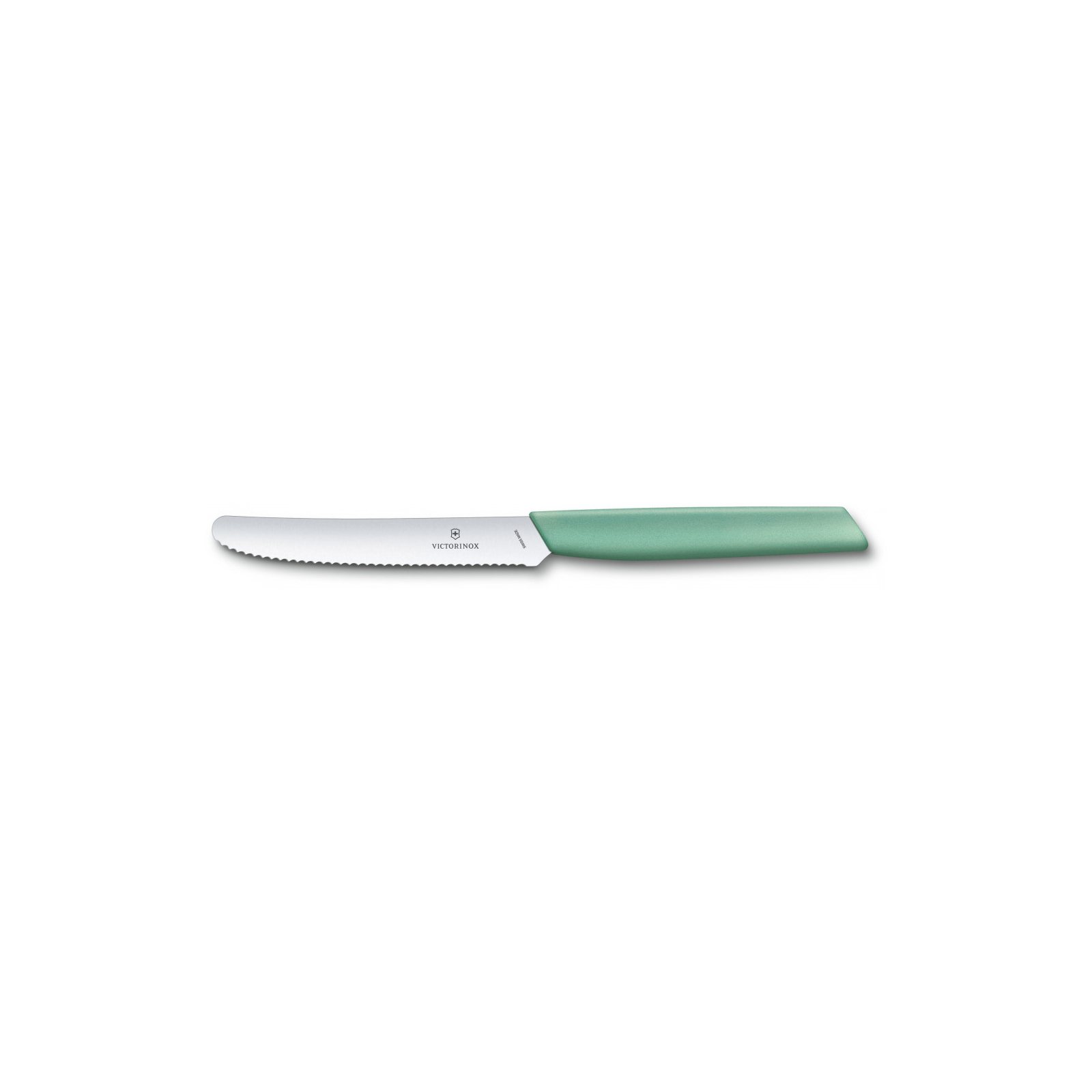 Кухонный нож Victorinox Swiss Modern TomatoSausage 11см Mint (6.9006.11W41)