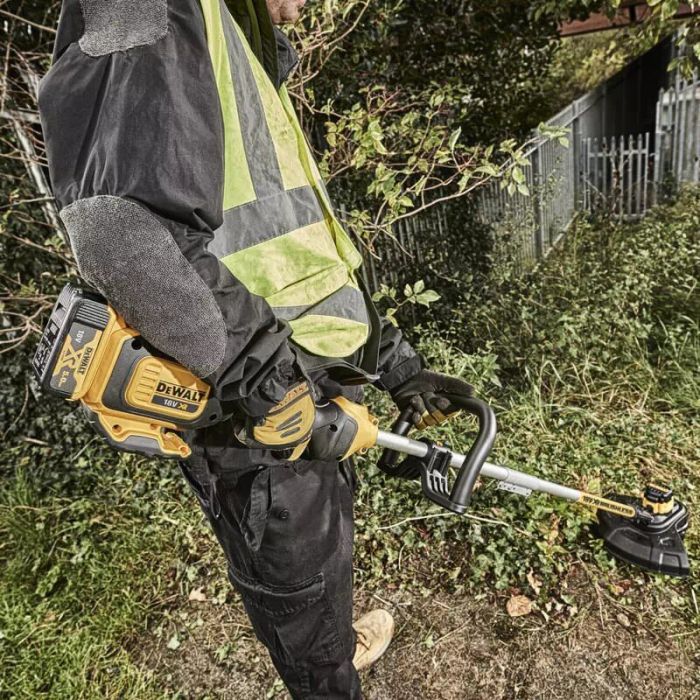 Триммер садовый DeWALT 18 В, леска 2 мм, 36 см (без АКБ и ЗУ) (DCMST561N) изображение 7