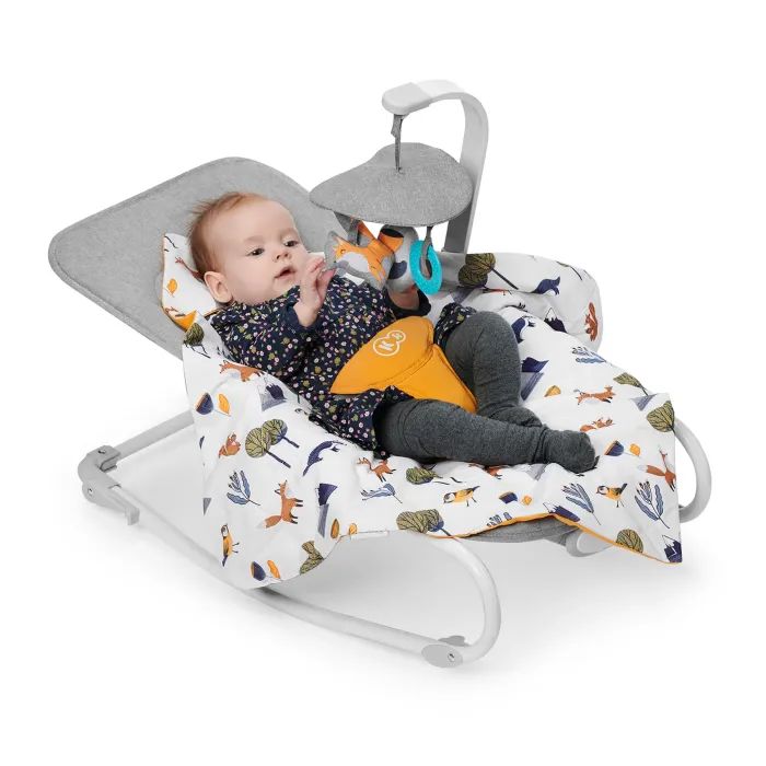 Кресло-качалка Kinderkraft шезлон Felio 2 Forest Yellow (5902533921102) изображение 4