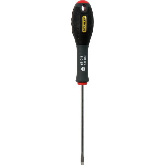 Отвертка Stanley FatMax, шлиц SL4х100мм, расширяющееся жало. (0-65-016)