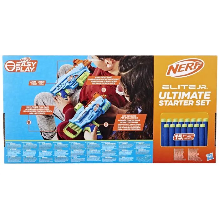 Игрушечное оружие Hasbro Nerf набор бластеров Elite junior Ultimate Starter (F6369) изображение 2