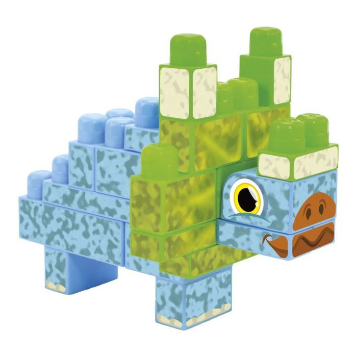 Конструктор Wader Baby Blocks Діно - трицератопс (41494) зображення 2