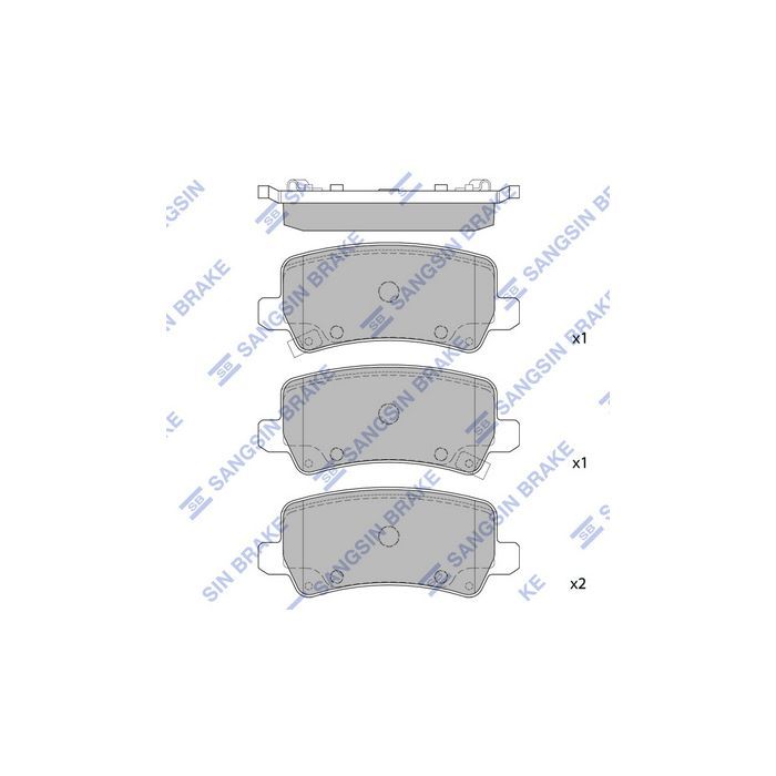 Тормозные колодки HI-Q SP1499