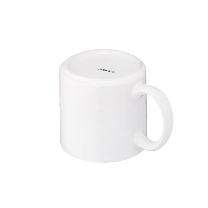 Чашка Ardesto Francesca 360 мл White (AR3482WH) зображення 4