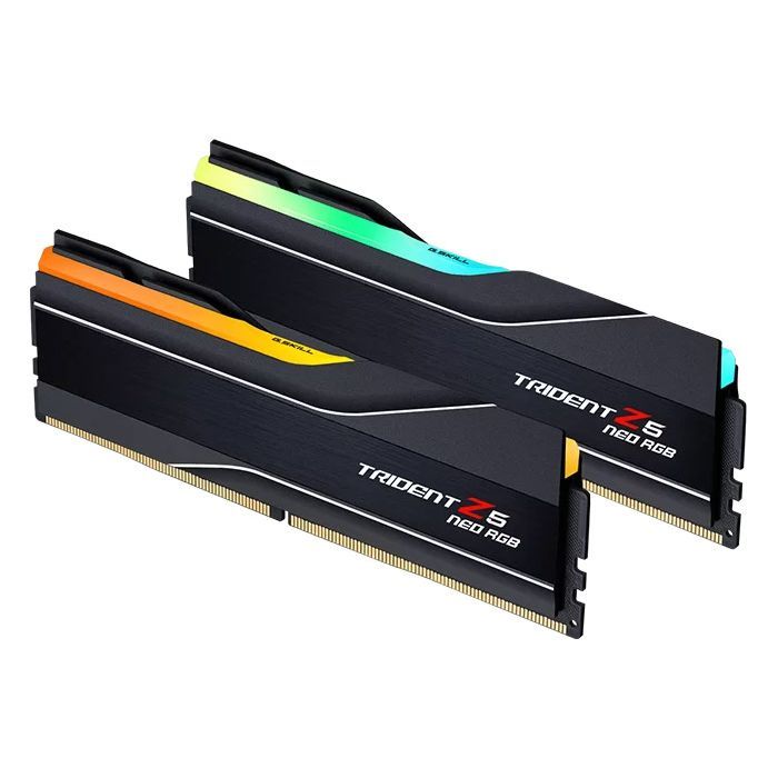 Модуль памяти для компьютера DDR5 64GB (2x32GB) 6000 MHz Trident Z5 NEO RGB G.Skill (F5-6000J3238G32GX2-TZ5NR) изображение 3
