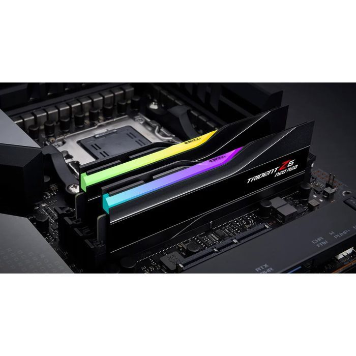 Модуль памяти для компьютера DDR5 64GB (2x32GB) 6000 MHz Trident Z5 NEO RGB G.Skill (F5-6000J3238G32GX2-TZ5NR) изображение 6