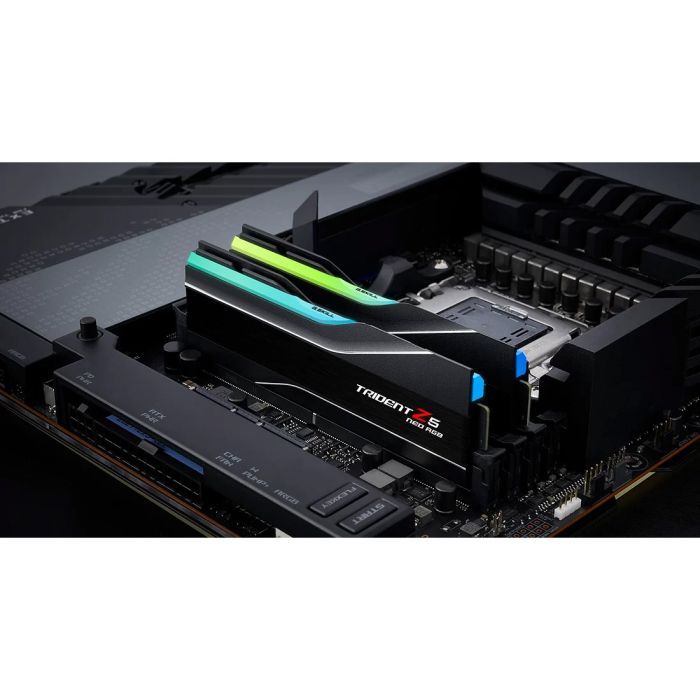 Модуль памяти для компьютера DDR5 64GB (2x32GB) 6000 MHz Trident Z5 NEO RGB G.Skill (F5-6000J3238G32GX2-TZ5NR) изображение 7