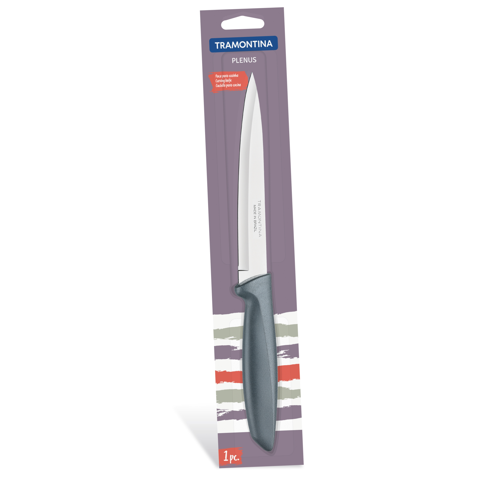 Кухонный нож Tramontina Plenus Grey 152 мм (23424/166) изображение 2