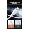 Дата кабель USB 2.0 AM to Lightning 1.5m US155 MFI White Ugreen (US155/80315) изображение 5