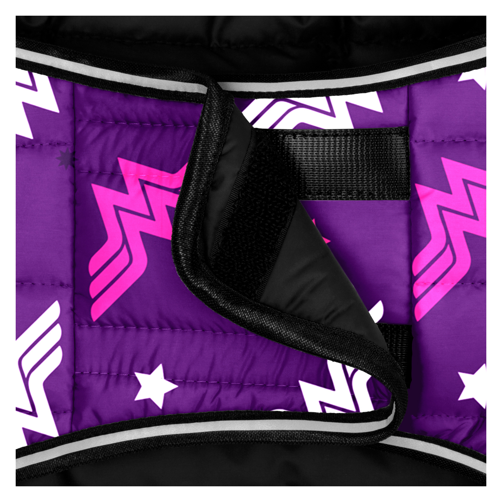 Курточка для животных WAUDOG Clothes "Чудо-женщина фиолет" XS (502-4008) изображение 3