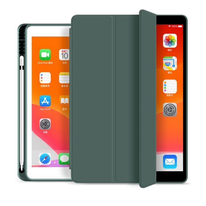 Чехол для планшета BeCover Tri Fold Soft TPU mount Apple Pencil Apple iPad 10.2 2019/2020/2021 Light Blue (706747) изображение 2
