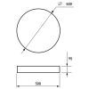 Світильник Eurolamp Jane N3 50W 3000K-6000K (LED-ZSL-50W-N3) зображення 3