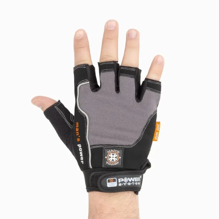 Перчатки для фитнеса Power System Mans Power PS-2580 Black XS (PS-2580_XS_Black) изображение 5