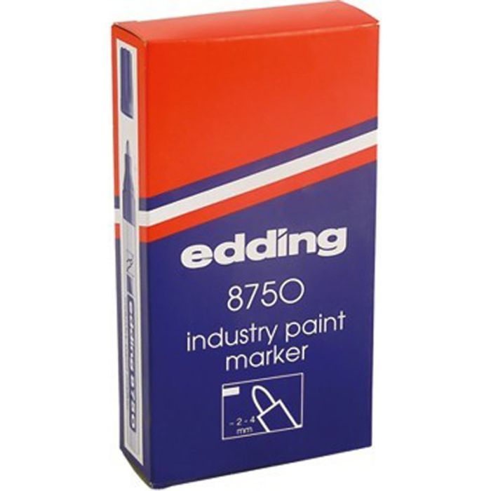 Маркер Edding Специальный промышленный лак-маркер Industry Paint 8750 2-4 мм (e-8750/03) изображение 2