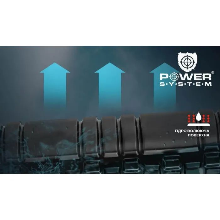 Масажний ролик Power System Fitness Foam Roller PS-4050 Black/Green (PS-4050_Green) зображення 8
