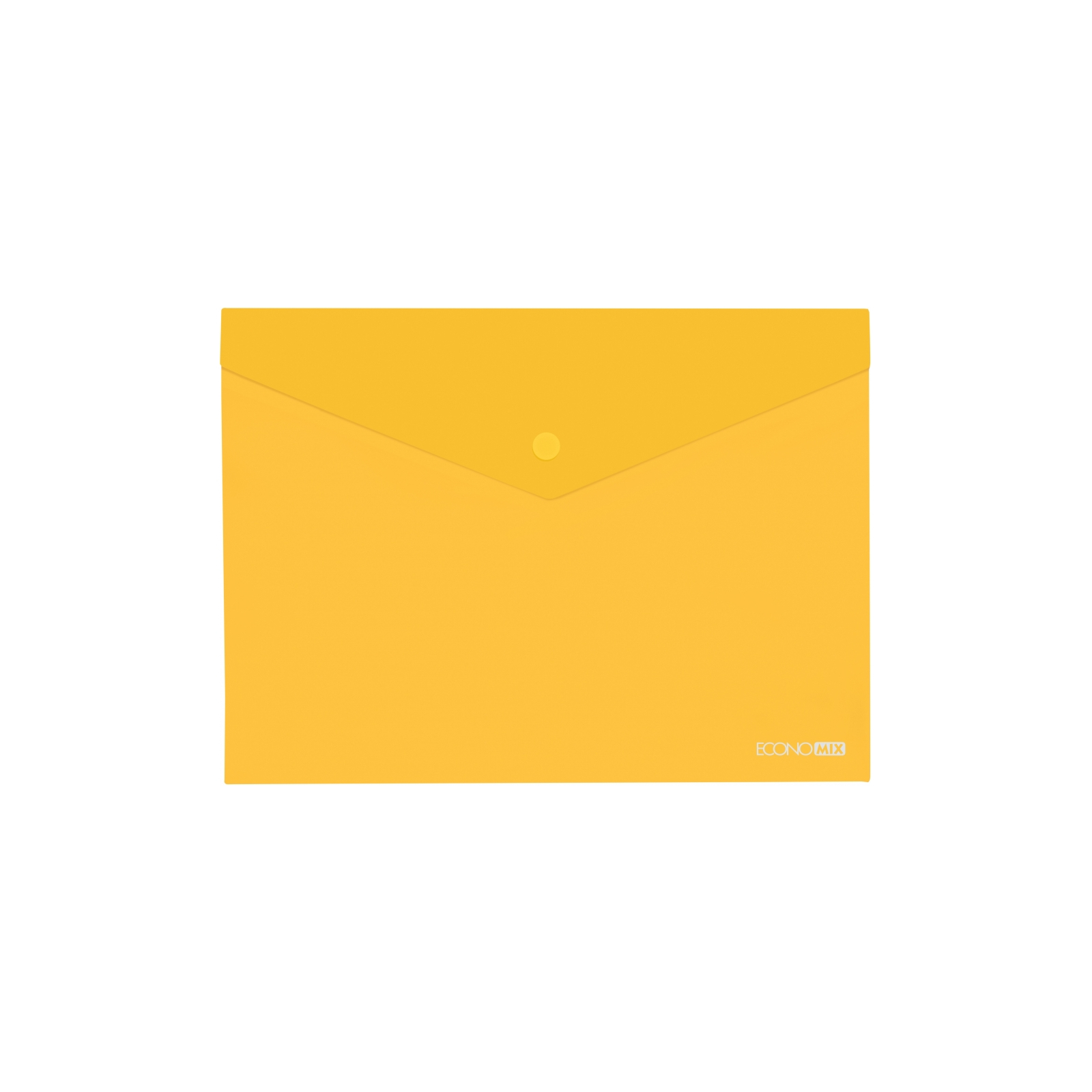Папка - конверт Economix А5 180 мкм прозора, фактура "глянець", жовта (E31316-05)