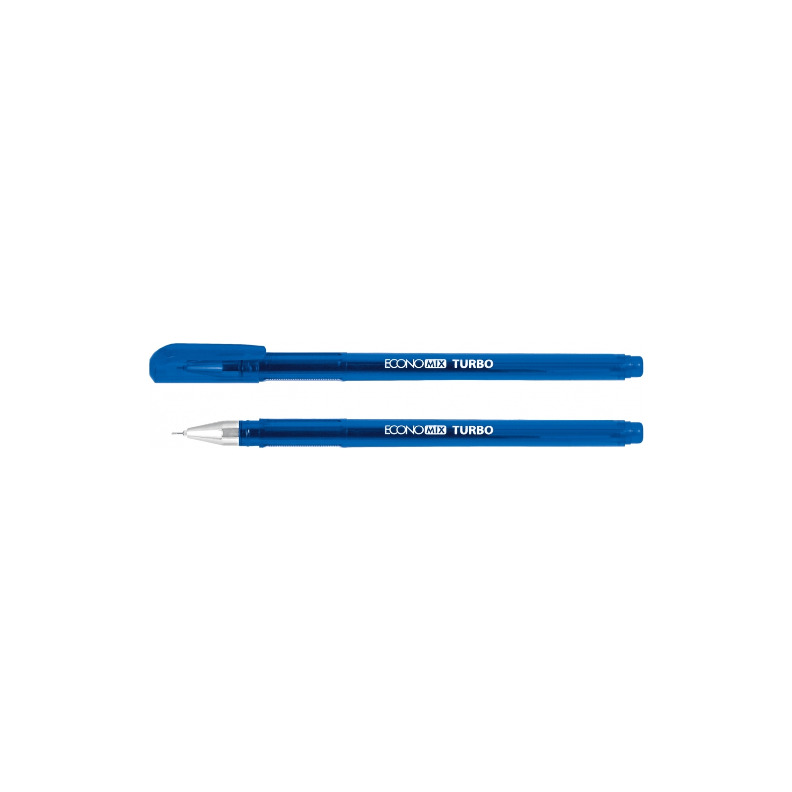 Ручка гелевая Economix TURBO 0,5 мм, синяя (E11911-02)