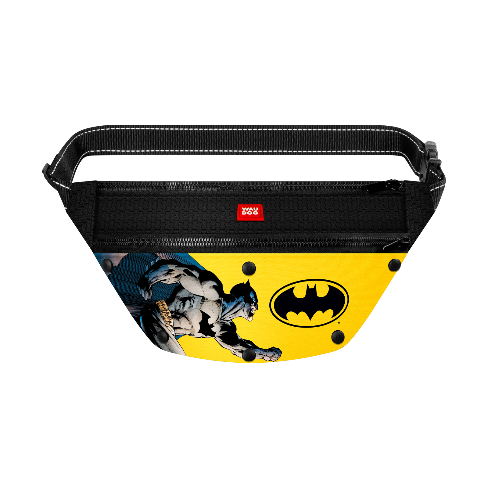 Поясная сумка-бананка для собак WAUDOG Family "Бэтмен 1" 33х17х10 см (1533-0150)