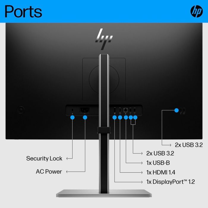 Монитор HP E27 G5 (6N4E2AA) изображение 4