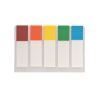 Стикер-закладка Buromax Половинки Plastic bookmarks 45x12mm, 5*20 шт, neon (BM.2305-98) изображение 3