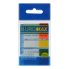 Стикер-закладка Buromax Половинки Plastic bookmarks 45x12mm, 5*20 шт, neon (BM.2305-98)