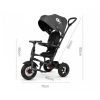 Дитячий велосипед QPlay Rito Rubber Black складаний триколісний (S380-10BlackRubber) зображення 6