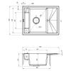 Мойка кухонная Deante Magnetic (ZRM T11A) изображение 2