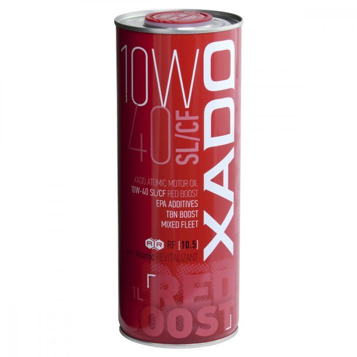 Моторное масло Xado 10W-40 SL/CF, Red Boost 1 л (XA 26144)