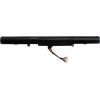 Аккумулятор для ноутбука ASUS X450J A41-X550E, 37Wh (2500mAh), 4cell, 14.4V, Li-ion, black (A47765) изображение 2