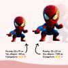 Пазл Ukropchik деревянный Супергерой Спайди size - M в коробке с набором-рамкой (Spider-Man Superhero A4) изображение 2