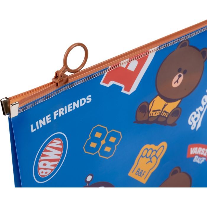 Папка на молнии Yes А4 Line Friends (492091) изображение 2