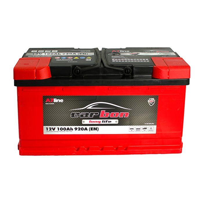 Аккумулятор автомобильный CARBON 100 Ah/12V (CRB100-00)