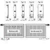 Радиатор отопления Kermi Therm-X2 Profil-V, FTV, 22 тип, 500x1400мм (FTV220501401R2Z) изображение 4