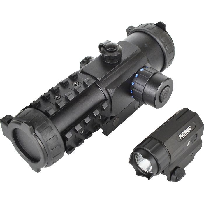 Фонарь Konus Konuslight-TL (360 Lm) Weaver/Picatinny/Quick Detach (3940) изображение 4