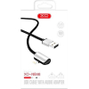 Дата кабель NB46 2in1 USB - Lightning + Lightning Audio 2.4А 1.0m Silver XoKo (XO-NB46) зображення 2