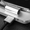 Дата кабель NB46 2in1 USB - Lightning + Lightning Audio 2.4А 1.0m Silver XoKo (XO-NB46) изображение 3