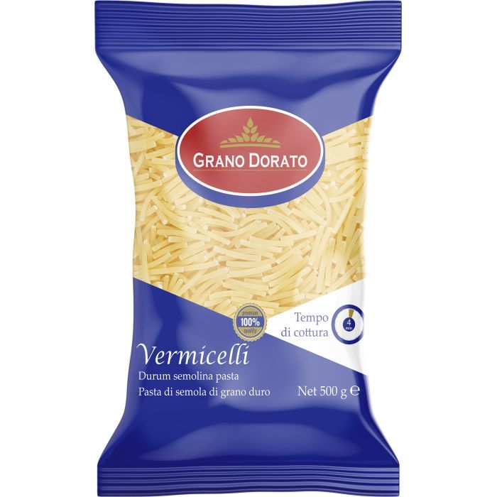 Макароны Grano Dorato Вермишель 500 г (5201013019934)