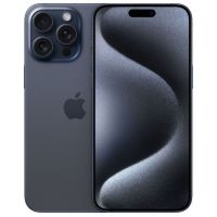Мобильный телефон Apple iPhone 15 Pro 1TB Blue Titanium (MTVG3)