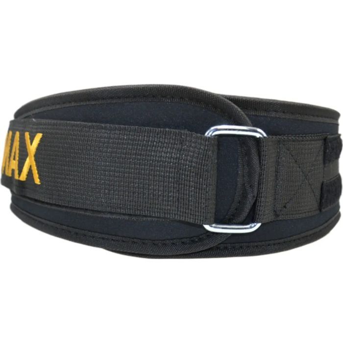 Атлетичний пояс MadMax MFB-313 Body Conform неопреновий Black L (MFB-313_L) зображення 6